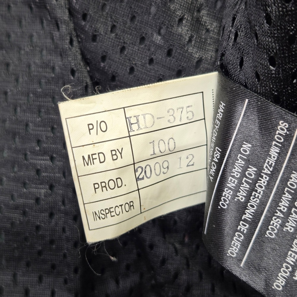 Harley-Davidson Women Leather Motorcycle Jacket Black Pink Embroidered HD-375 XL - Picture 6 of 14